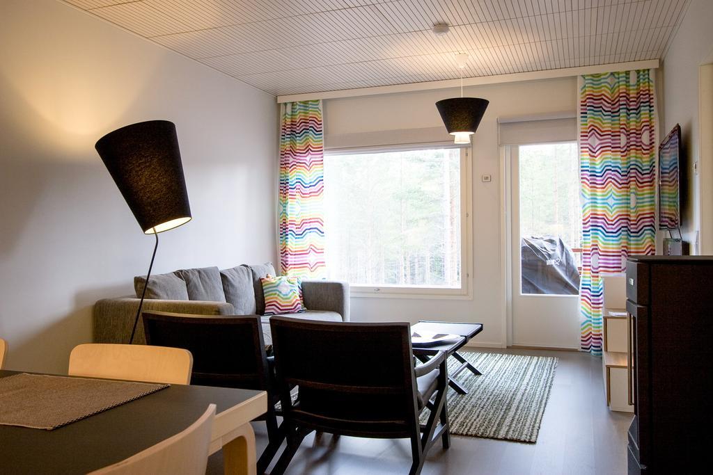 Haapala Suites Entinen Iida Вуокатти Номер фото